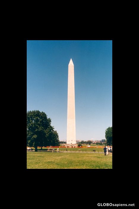 Postcard Washington DC Washington Monument