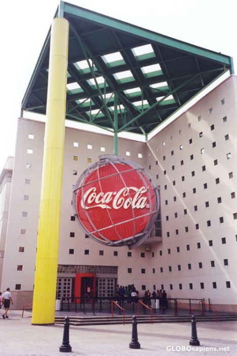 Postcard CocaCola central.