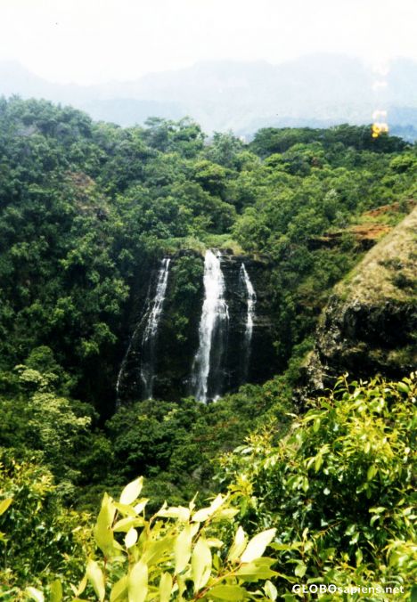 Postcard The Waterfall