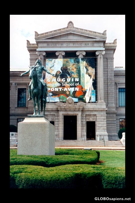 Postcard Boston Museum Of Fine Art