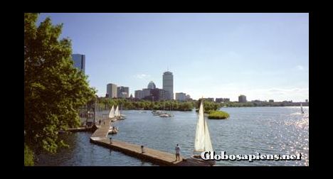 Postcard The heart of downtown Boston!