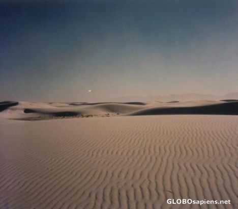 Postcard White Sands National Monument