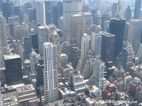 Postcard Views of Manhattan from Empire State Bldg