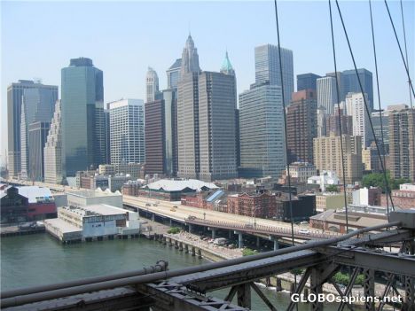 Postcard Views from Brooklyn Bridge