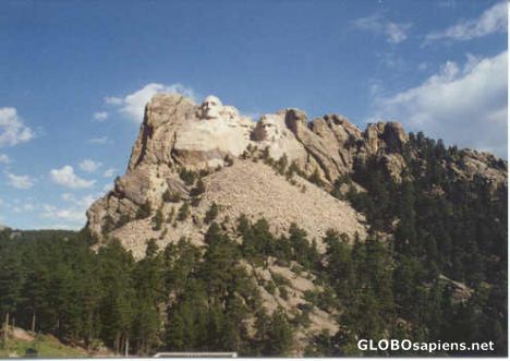 Postcard Mt. Rushmore