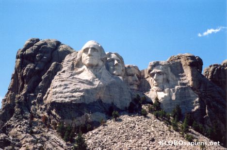 Postcard Mount Rushmore