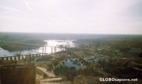 Postcard James River in Richmond, VA