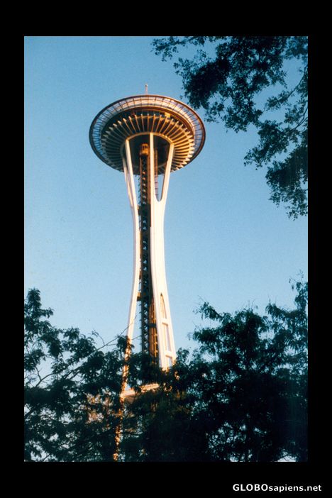 Postcard Seattle Space Needle