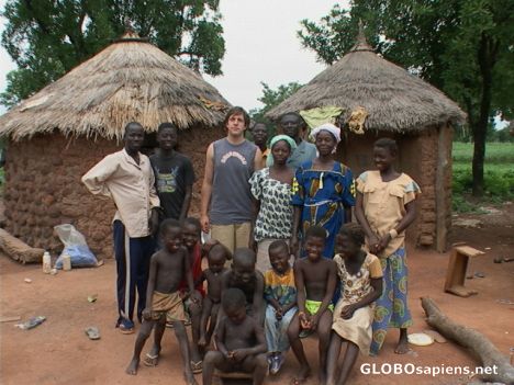 A family in Burkina Faso