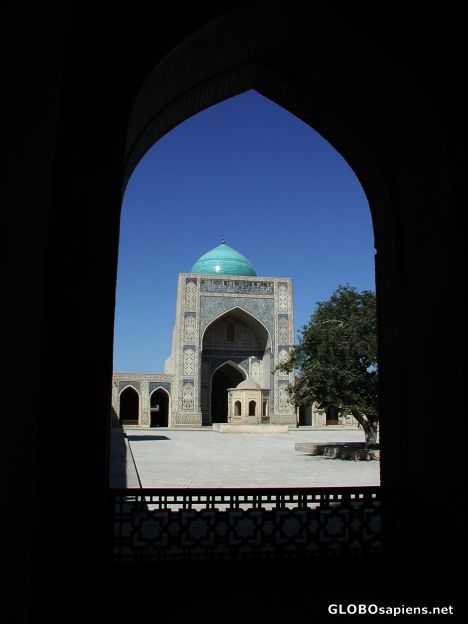 Postcard Bukhara, Uzbekistan