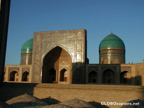 Postcard Bukhara, Uzbekistan