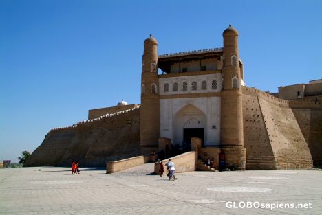 Postcard Bukhara - Arg Fortress
