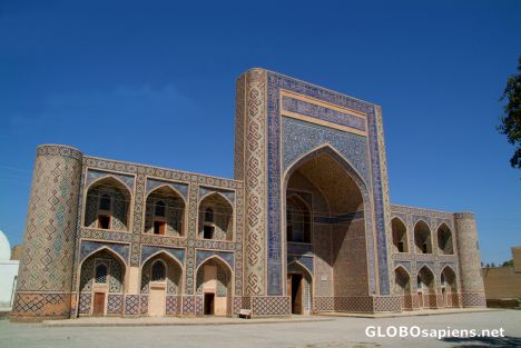 Postcard Bukhara - Abdulla Khan Madrassah