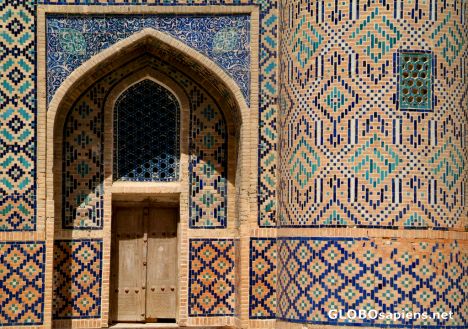 Postcard Bukhara - Abdulla Khan Islamic School