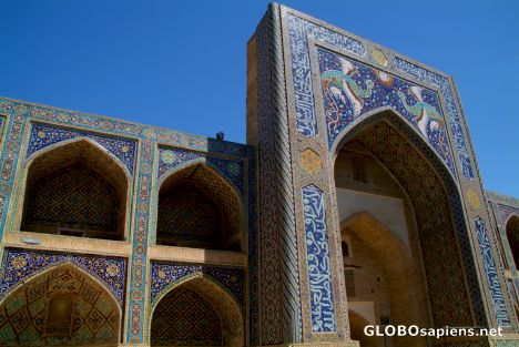 Postcard Bukhara - Nadir Divanbegi Madrassah