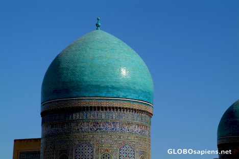 Postcard Bukhara - another view of domes