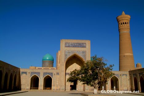 Postcard Bukhara - Kalyan Mosque in the afternoon
