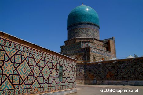 Postcard Samarkand - Tillya-Kori Madrassah Back