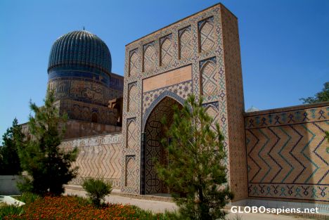 Postcard Samarkand - Bibi-Khanym Mosque