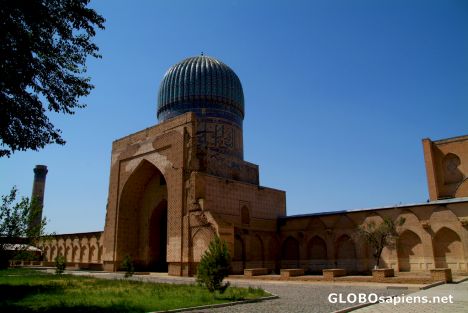 Postcard Samarkand - Bibi-Khanym Mosque Inner Court