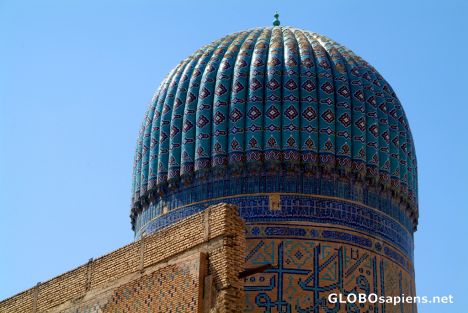Postcard Samarkand - Bibi-Khanym Mosque Detail