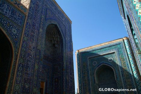 Postcard Samarkand - Afrosiab's end