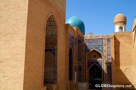 Postcard Samarkand - Afrosiab's last gate - other side
