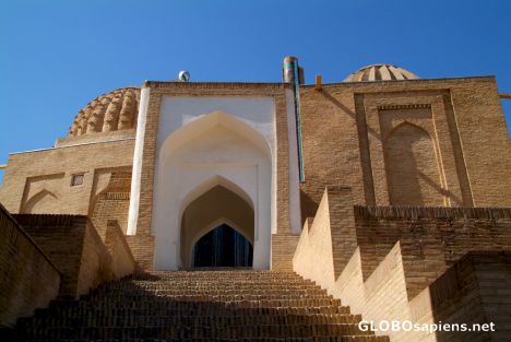 Postcard Samarkand - Afrosiab's second gate
