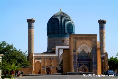 Postcard Samarkand - Gur Emir Mausoleum Front