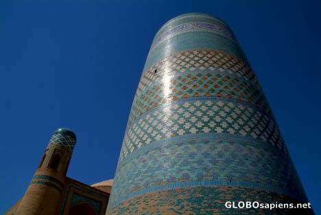 Postcard Khiva - Kalta Minor Minaret, p3