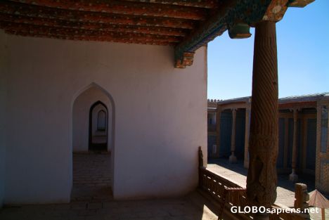 Postcard Khiva - Madrassah's classrooms