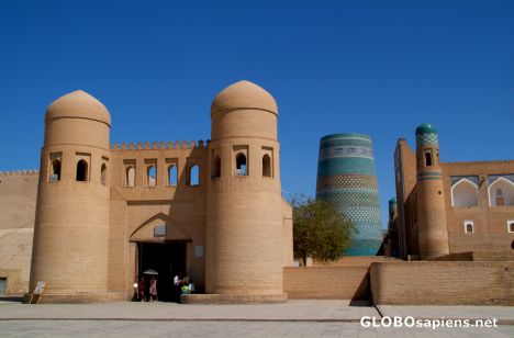 Postcard Khiva - Kunya Arg Gate