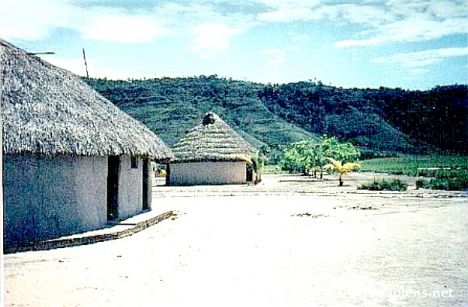 Postcard Indigenous Homes