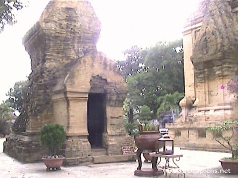 Postcard The Hindu Temple of Nha Trang