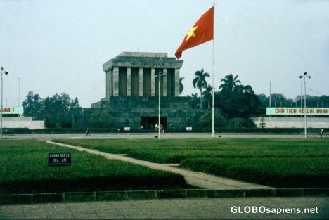 Postcard Ho Chi Minh Mausoleum
