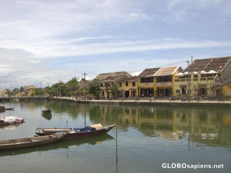 Postcard Hoi An River by day
