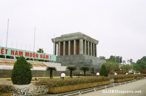 Postcard Ho Chi Minh Mausoleum
