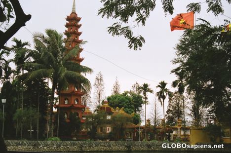 Postcard Tran Quoc Pagoda