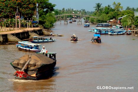 Mekong Delta near Vinh Long