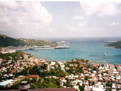 Postcard View of St. Thomas