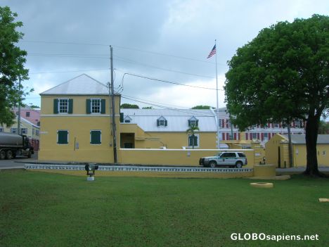 Postcard Historical building