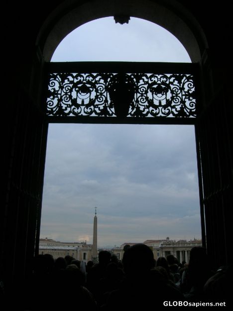 Postcard View of the Piazza di San Pietro