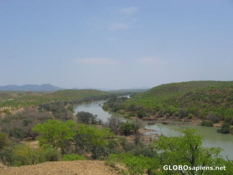 Postcard Kunene River