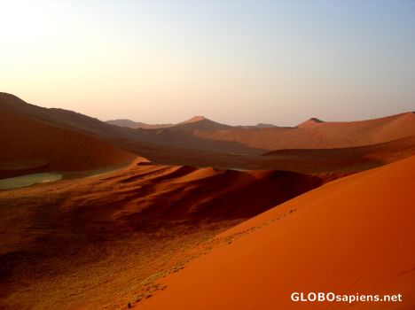 Postcard Desert sunrise