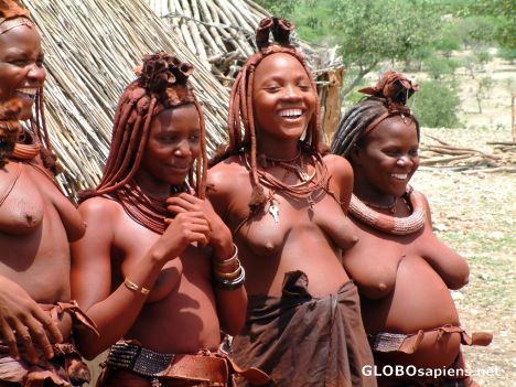 Postcard Namibia - Ova-Himba ladies