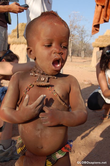 Postcard Himba child