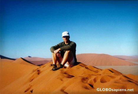 Postcard On top of Dune 45.