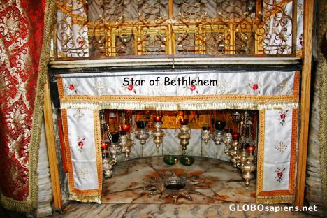 Postcard Star of Bethlehem