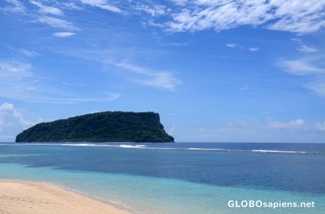 Postcard Lalomanu (WS) - island's prettiest beach