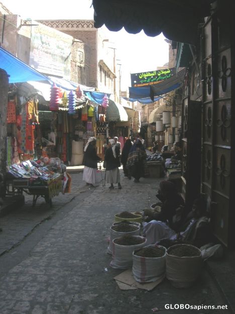 Postcard Activity in the souk